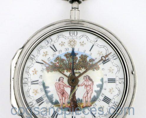 IMG_8292 Pocket watch - Adam & Eve polychrome
