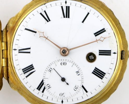 Pocket watch with Royal coat of arms