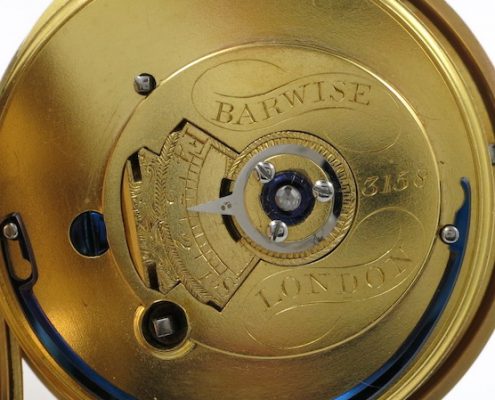 Barwise, gold duplex watch