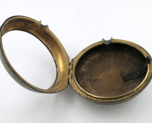 Gilt Pocket Watch Case