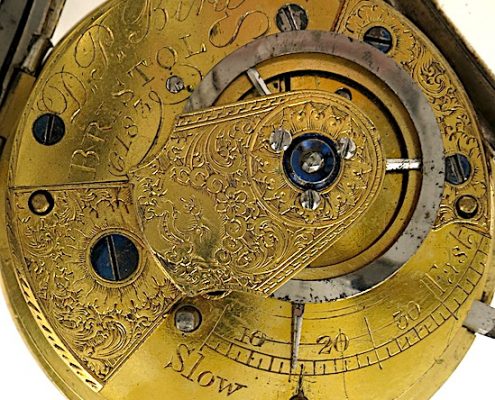 IMG_8649 Silver cased verge by Bird, Bristol