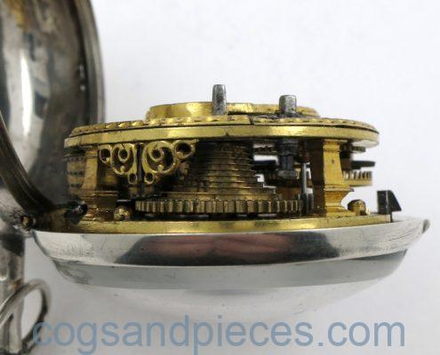 IMG_8716 Irish verge pocket watch by Hubert, Dublin