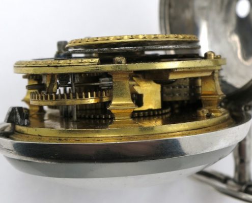 IMG_8718 Irish verge pocket watch by Hubert, Dublin