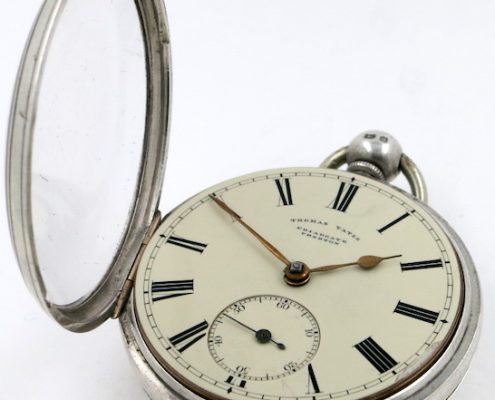 Thomas Yates slow beat pocket watch