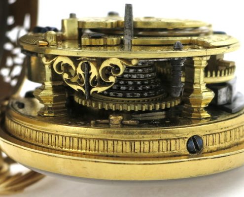 Gold repousse repeater