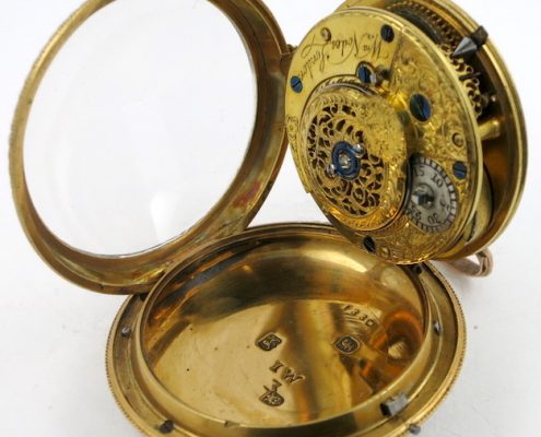 Momento Mori verge pocket watch