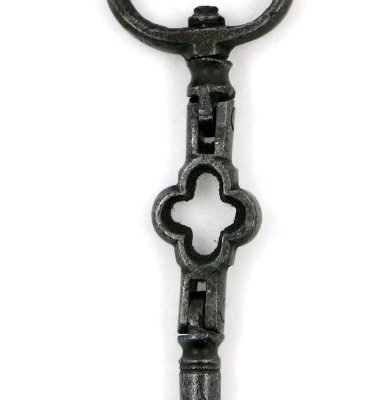 Steel crank key