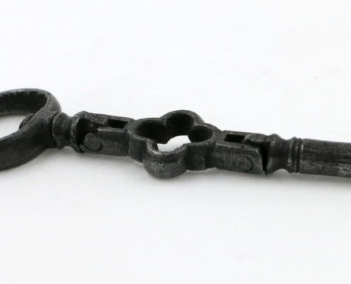 Steel crank key