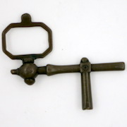 Pocket watch crank key