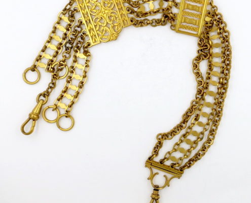 Gilt chatelaine