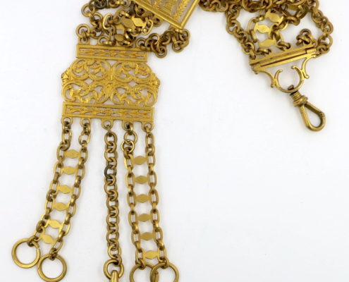 Gilt chatelaine