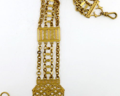 Gilt chatelaine