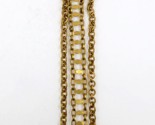 Gilt chatelaine