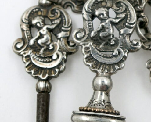 IMG_2185 Silver Pocket Watch Chatelaine