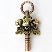 Antique Gold Watch Key