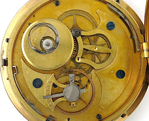 Virgule escapement