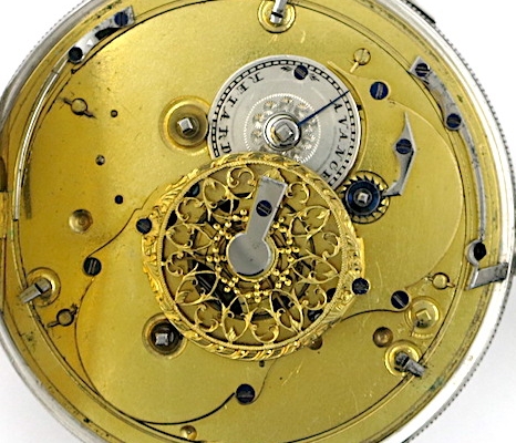 Swiss silver clockwatch