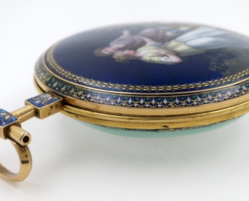 Swiss Gold & Enamel Verge