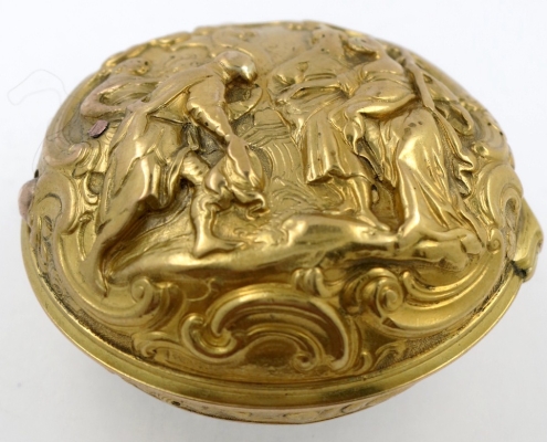 Edinburgh repousse gold verge Dalgleish