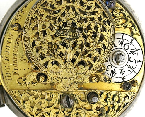 Early Scottish verge pocket watch