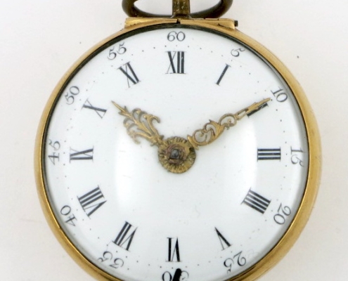 Willmott gold verge pocket watch