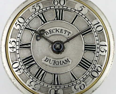 Durham verge pocket watch