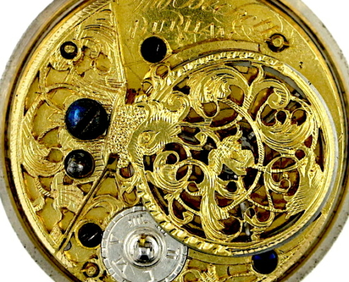 Durham verge pocket watch