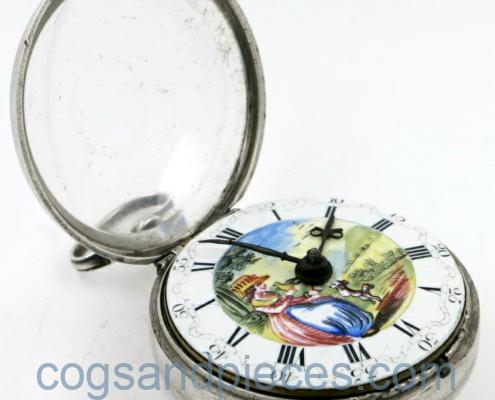IMG_4633 polychrome dial verge pocket watch