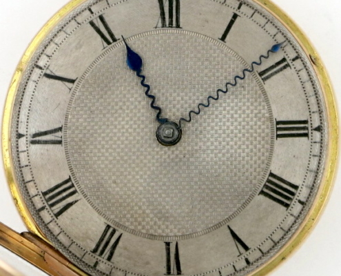 Gold lever repeating pocket watch