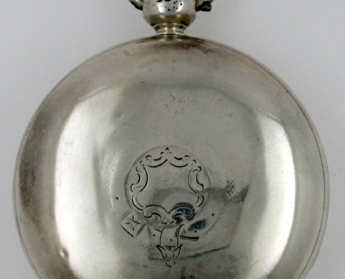 Ilbery, duplex, centre seconds pocket watch