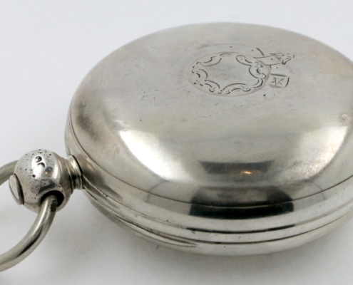 Ilbery, duplex, centre seconds pocket watch