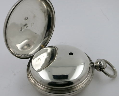 Ilbery, duplex, centre seconds pocket watch