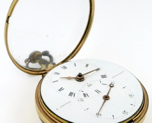 Doctors dial verge pocket watch