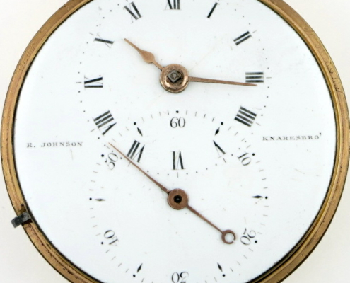 Doctors dial verge pocket watch