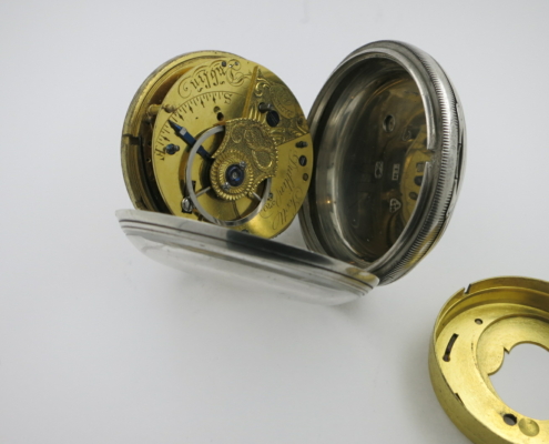 Dublin rack lever pocket watch