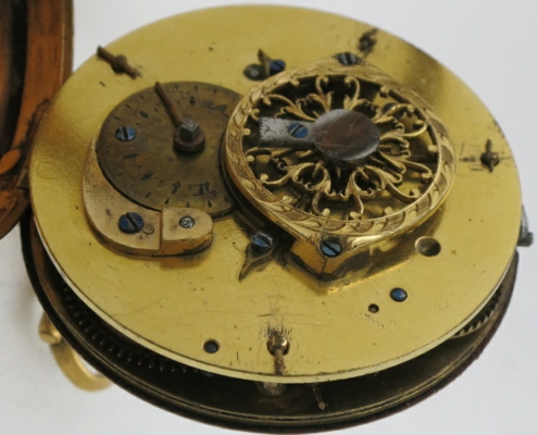 enamel verge pocket watch