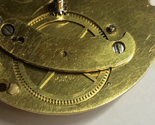 Dublin rack lever pocket watch