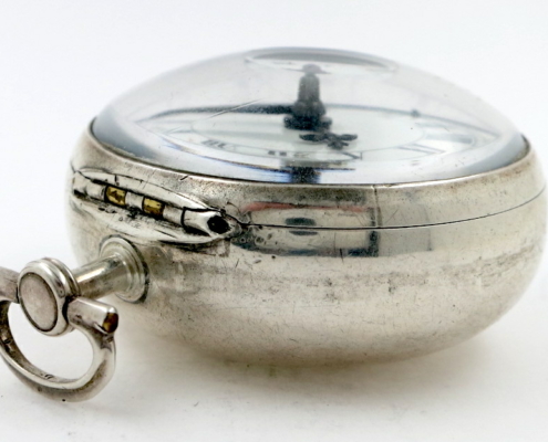 John Ellicott cylinder pocket watch