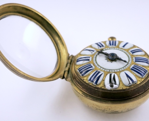 Late 17thc. French Oignon Pocket Watch