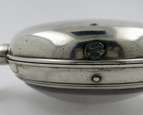 London Silver Pair Cased Pocket Watch