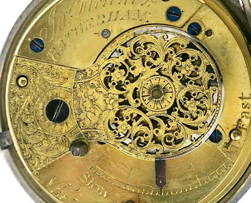 Automaton pocket watch