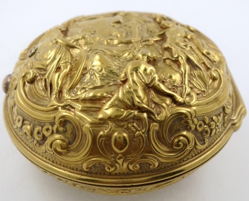 IMG_6380 Gold repousse cases Pocket Watch