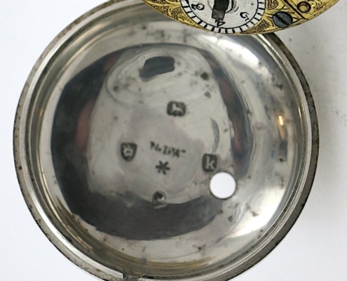 Verge Calendar Cornwall Pocket Watch