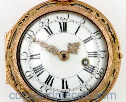 Leroy Paris repousse gold agate