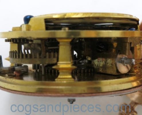 Leroy Paris repousse gold agate