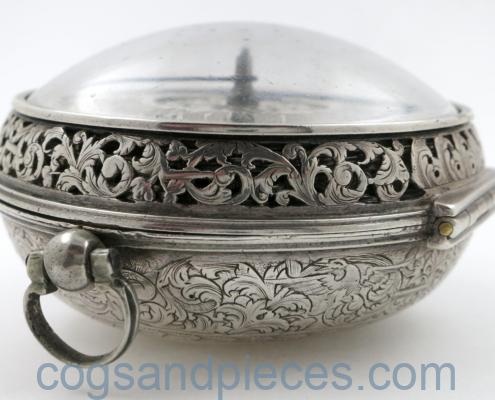 John Low 17thc. clock watch