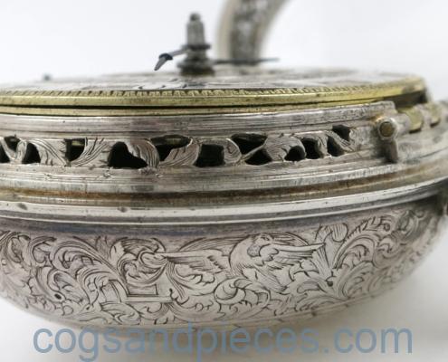 John Low 17thc. clock watch