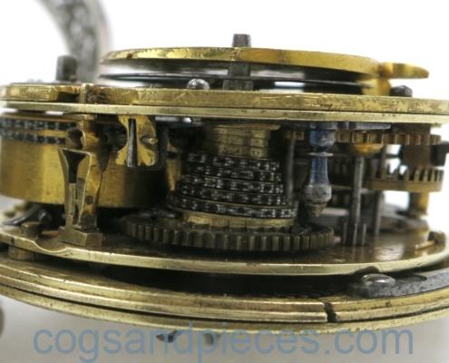 John Low 17thc. clock watch