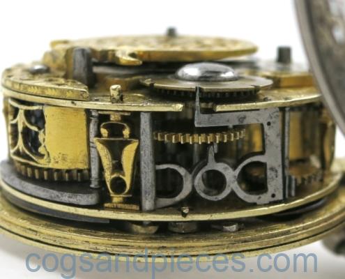 John Low 17thc. clock watch