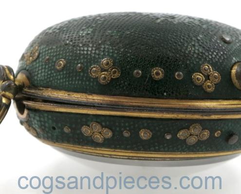IMG_7417 Johnson Shagreen Pocket Watch